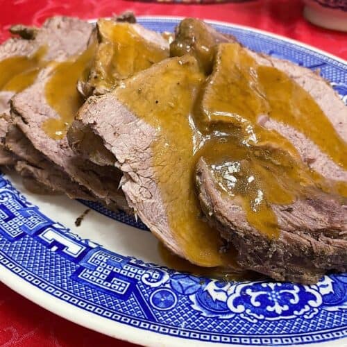 Recipe for Loin Tip Roast with Brown Gravy