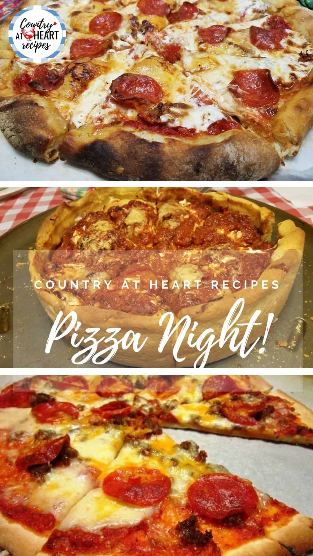 Pinterest Pin - Family Pizza Night
