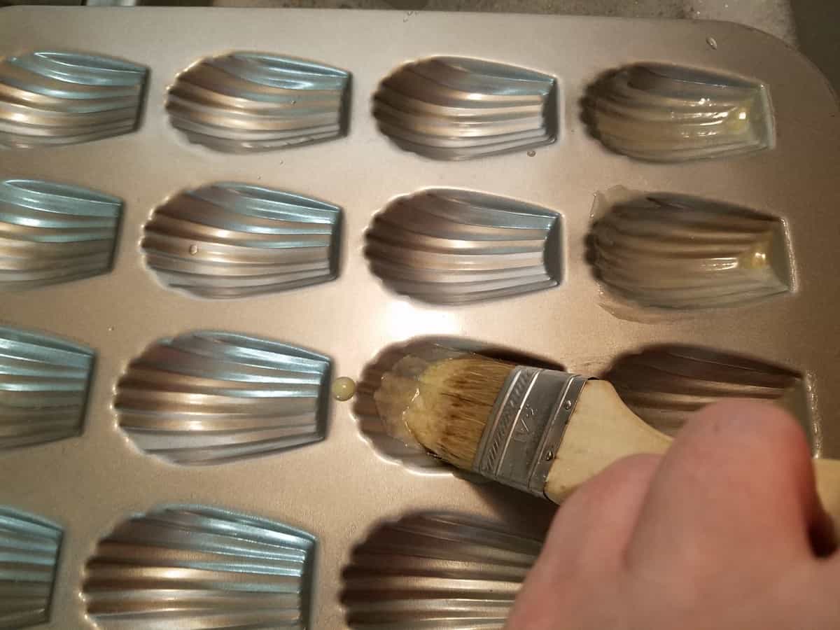 Preparing the Pan for Baking