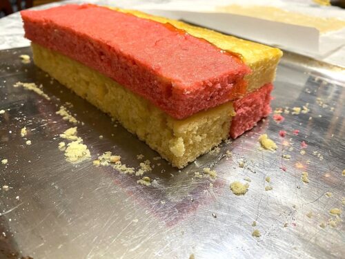 Battenburg Cake with Homemade Marzipan - Country at Heart Recipes