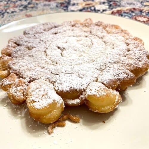 Recipe for State Fair Funnel Cakes