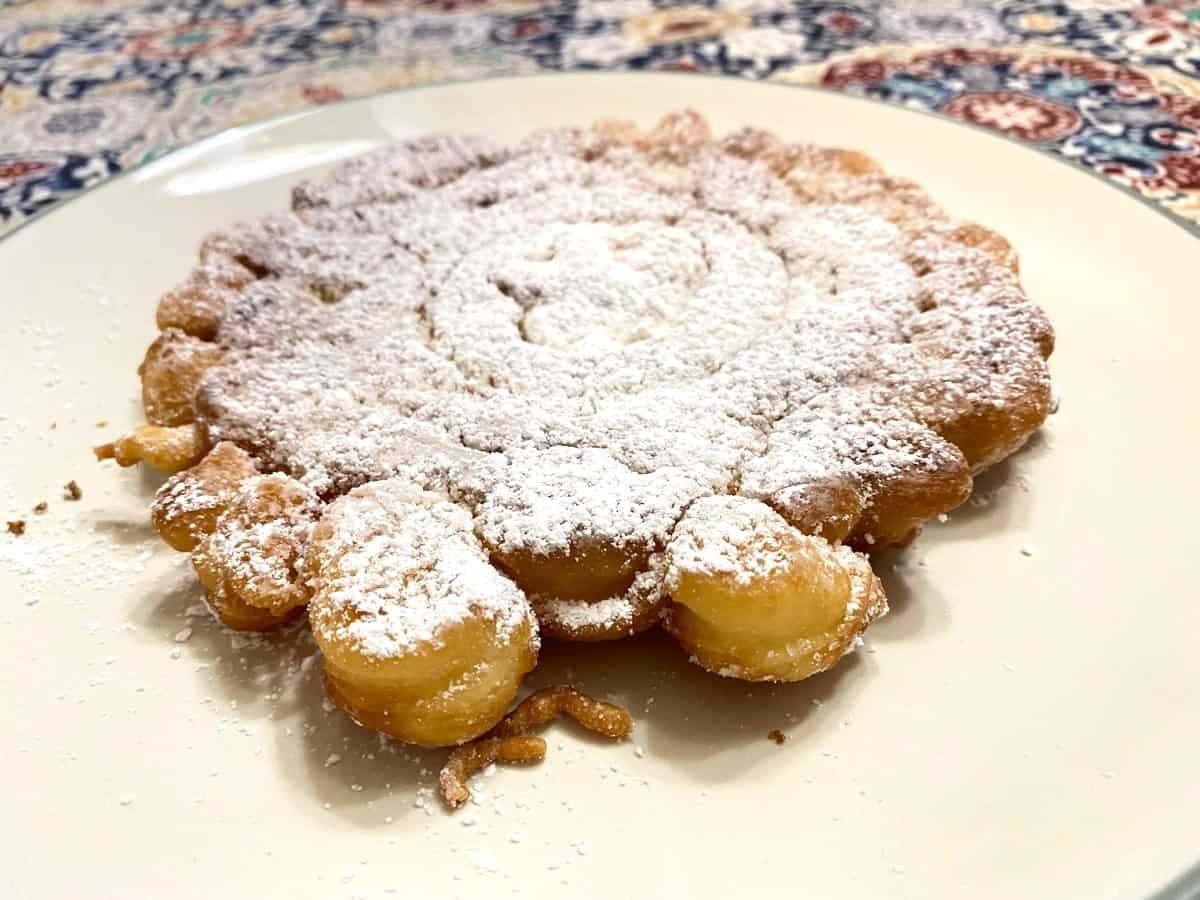 Recipe for State Fair Funnel Cakes