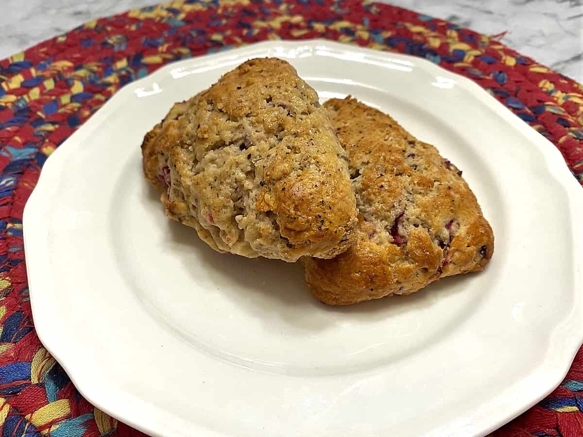 The Addition of Black Pepper Gives These Cranberry Pear Scones a Yummy Zest