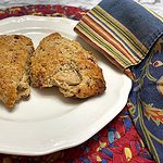 Recipe for Cranberry Pear Scones with Walnuts