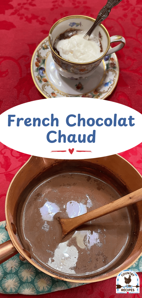 Pinterest Long Pin - French Chocolat Chaud