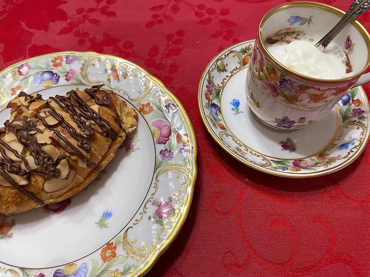 Serve with a French Chocolate Croissant