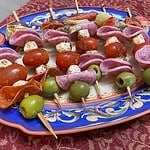 Featured Image - Recipe for Antipasto Skewers with Italian Dressing