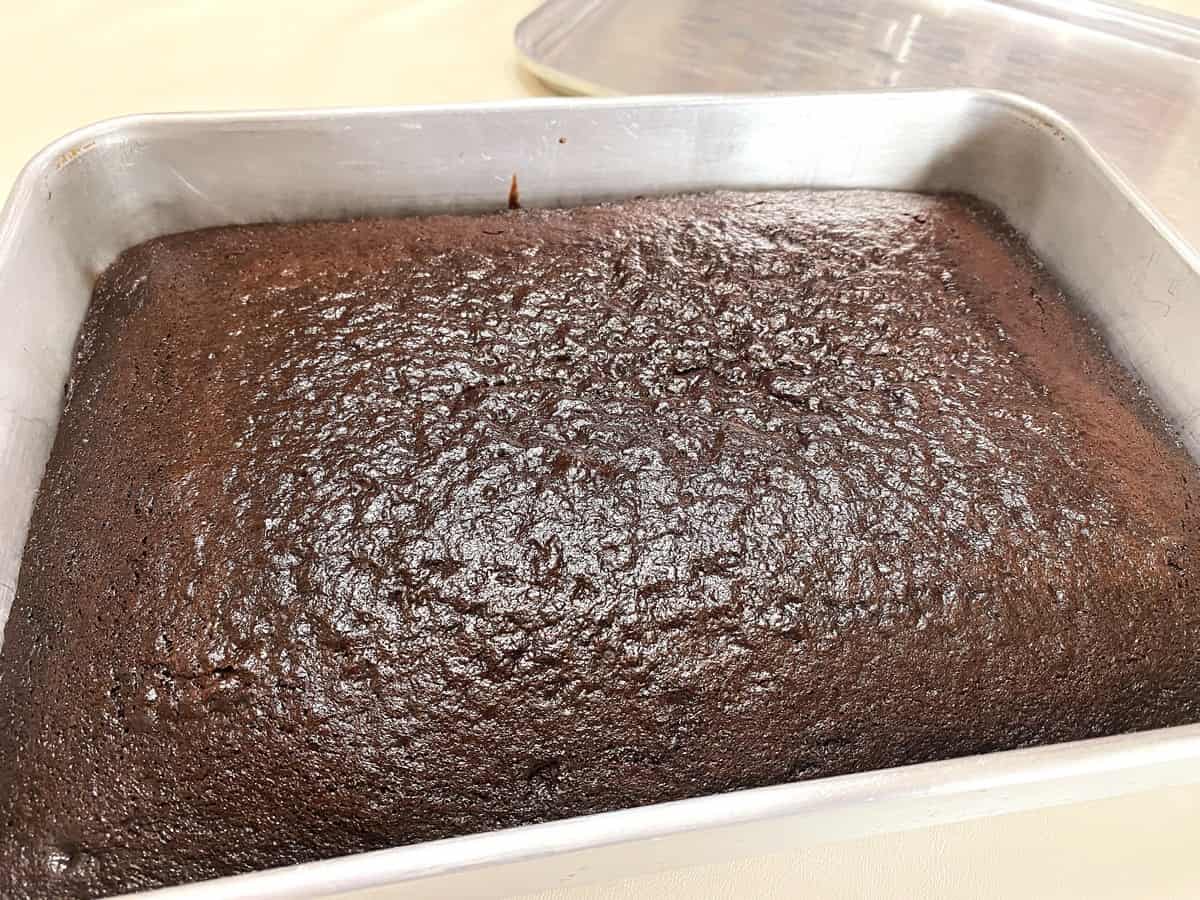 Bake Until Cake Tests Done in Center