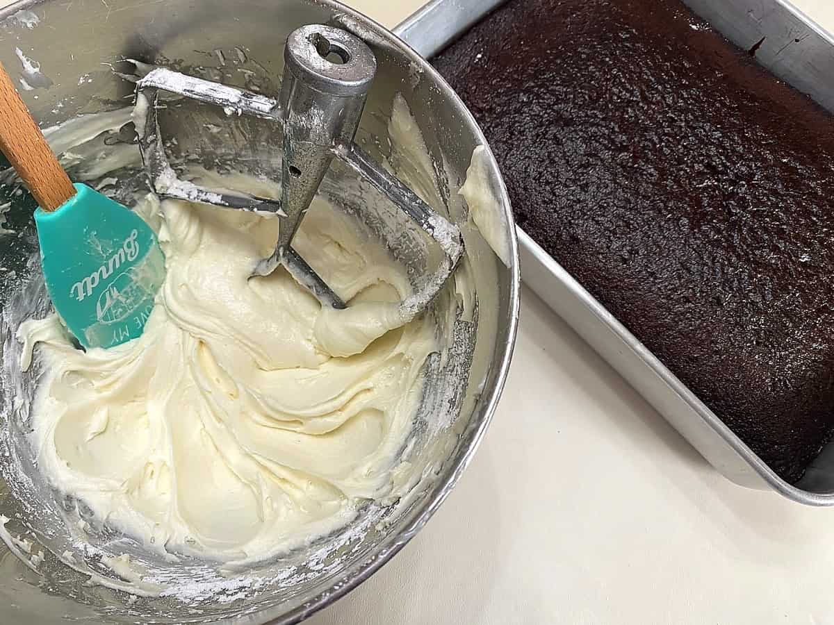 Beat Frosting until Smooth and Creamy