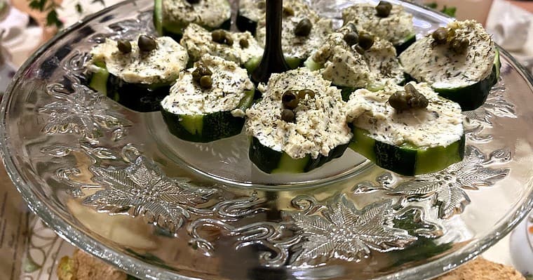 Featured Image - Recipes for Cucumber Sandwiches and Canapes