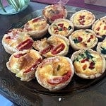 Featured Image - Recipe for Cheesy Quiche Mini Tarts