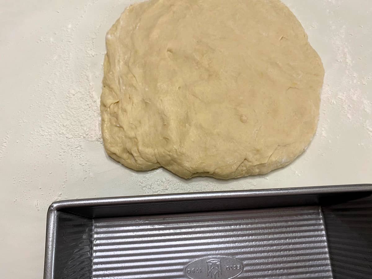 Form Width of Dough to Fit Bread Pan