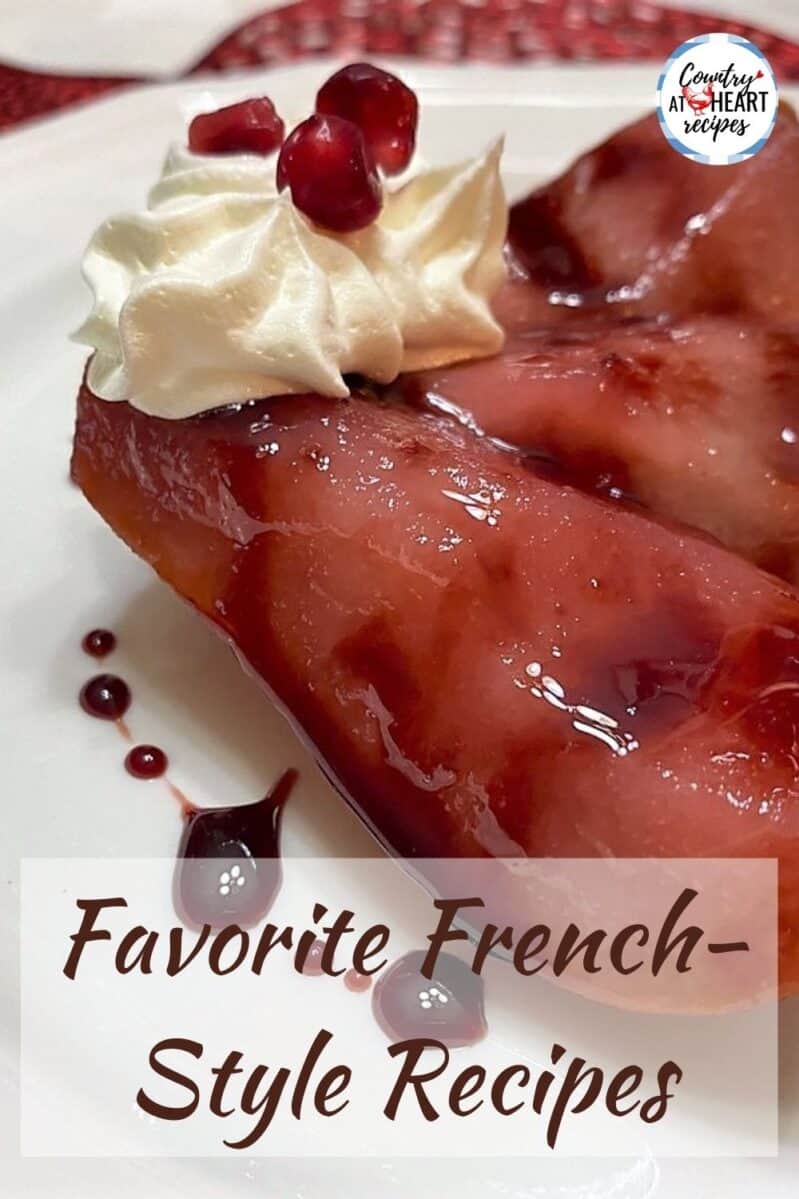 Pinterest Pin - Favorite French-Style Recipes