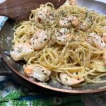 Featured Image - Recipe for Shrimp Scampi with Linguine
