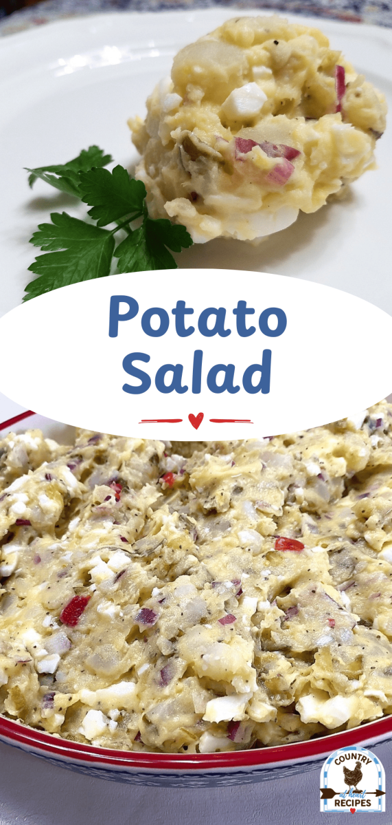 Pinterest Long Pin - Potato Salad