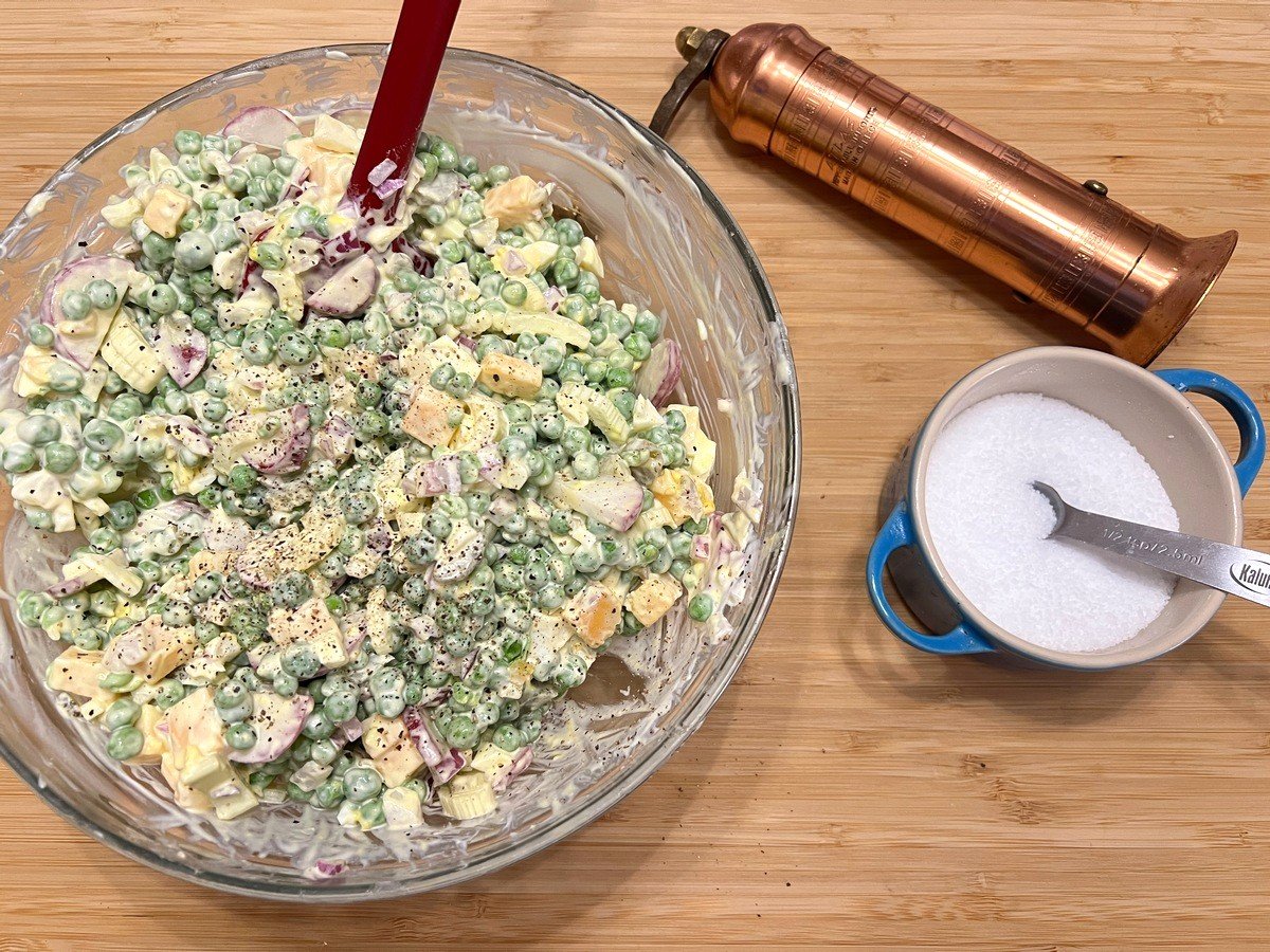 Taste and Season with Salt and Pepper