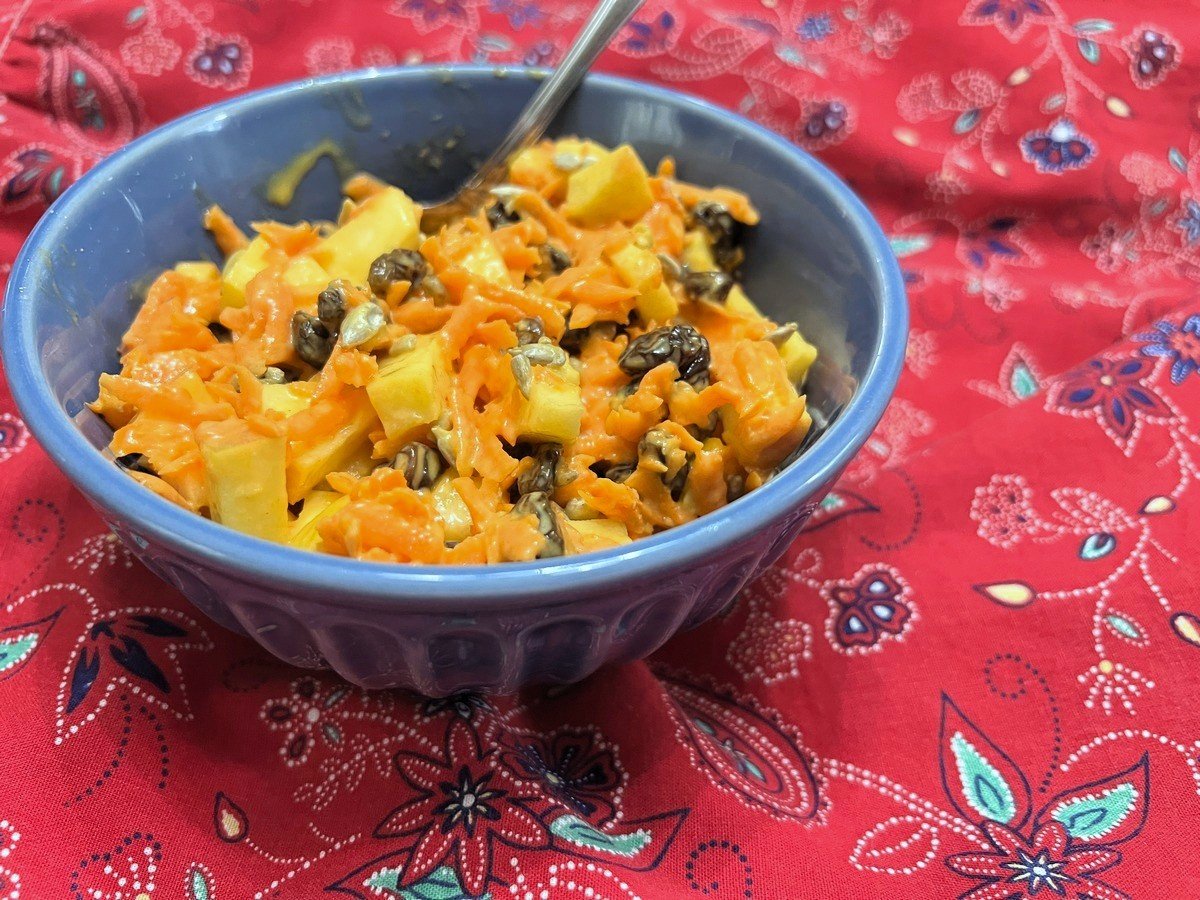 Featured Image - Recipe for Carrot Raisin Salad