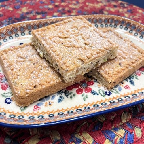 Featured Image - Recipe for Lemon Pistachio Shortbread