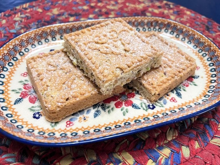 Featured Image - Recipe for Lemon Pistachio Shortbread