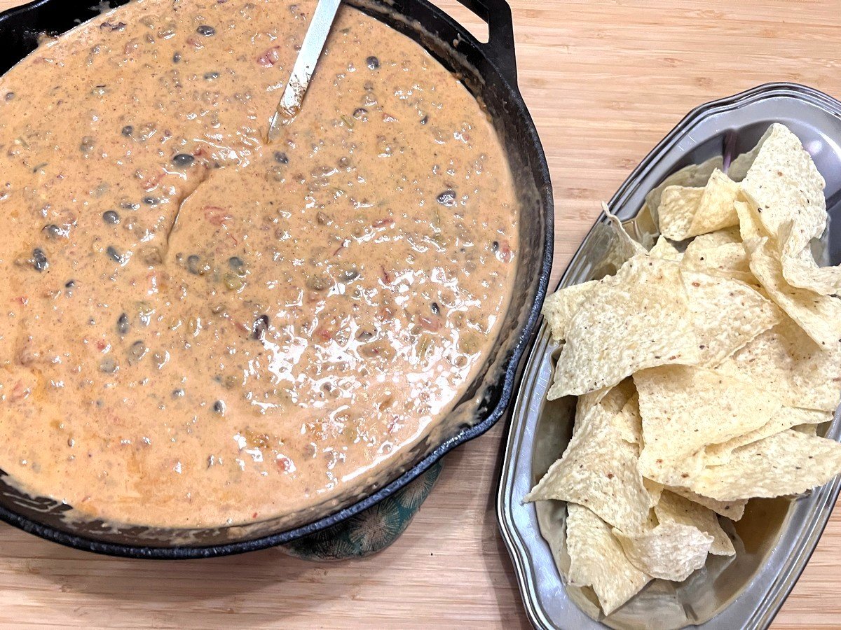Featured Image - Recipe for Skillet Venison Queso Dip