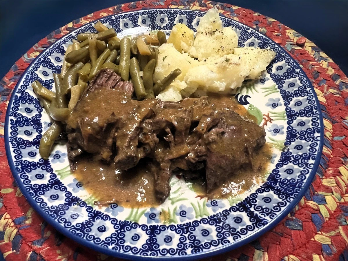 Featured Image - Recipe for Venison Sauerbraten with Gravy